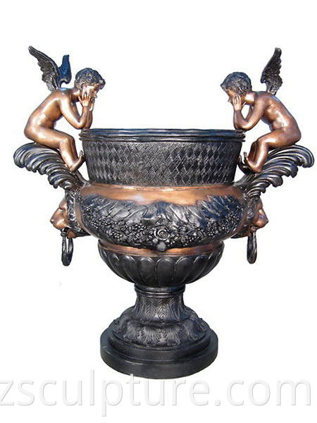 bronze vase